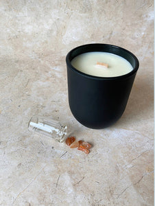Cinnamon and Vanilla soy wax candle. 160g