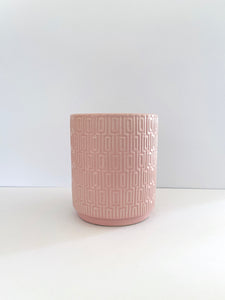 Rose Ceramic Cyclinder
