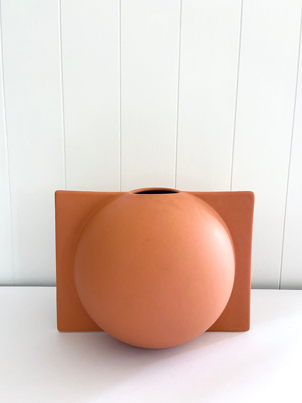 Terracotta Belly Vase